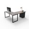 We'Re It Connect It L-Shaped Desk, 77 in D X 30 in H, 60 in W X Thermally Fused Laminate DI60304824L1BBF-BLK-8827 - alternate 5